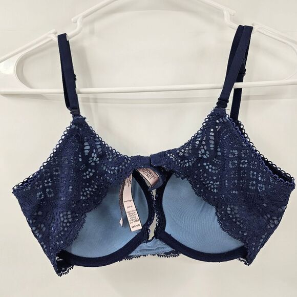 Victoria's Secret dream angels push up bra blue 34C - Picture 2 of 3